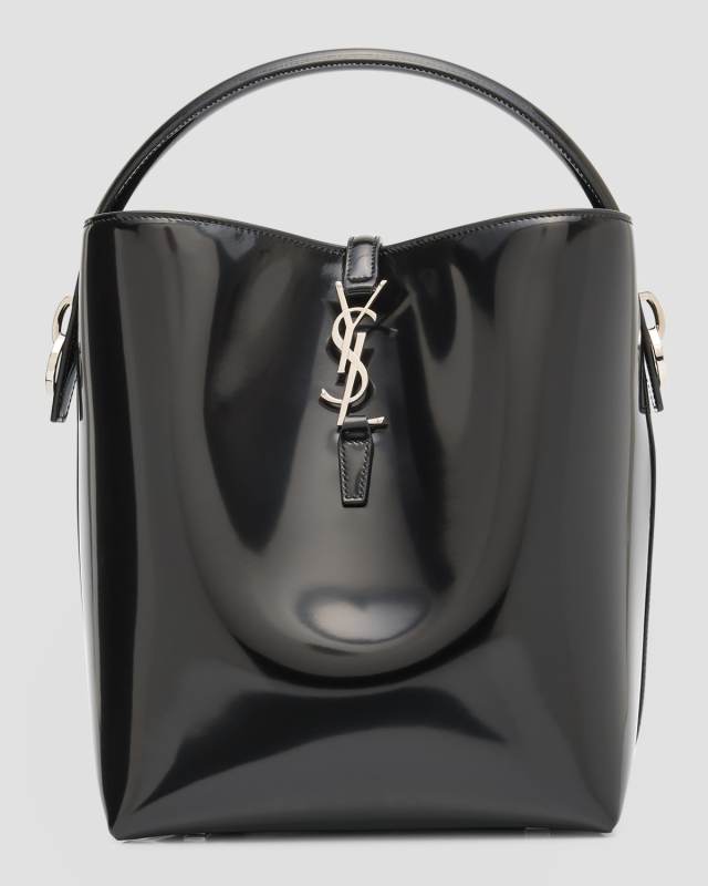 Le 37 YSL Bucket Bag in Spazzolato Leather