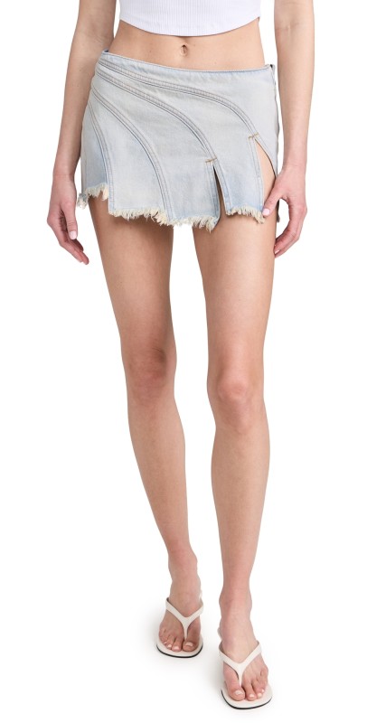 EB Denim Sorriso Mini Skirt Savannah