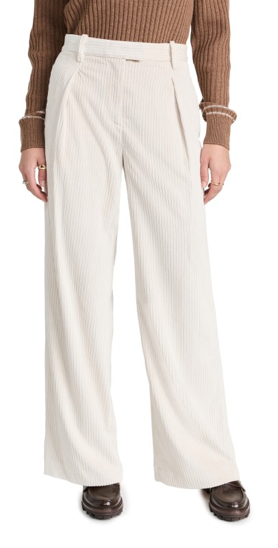 rag & bone Bennett Cord Pants Ivory