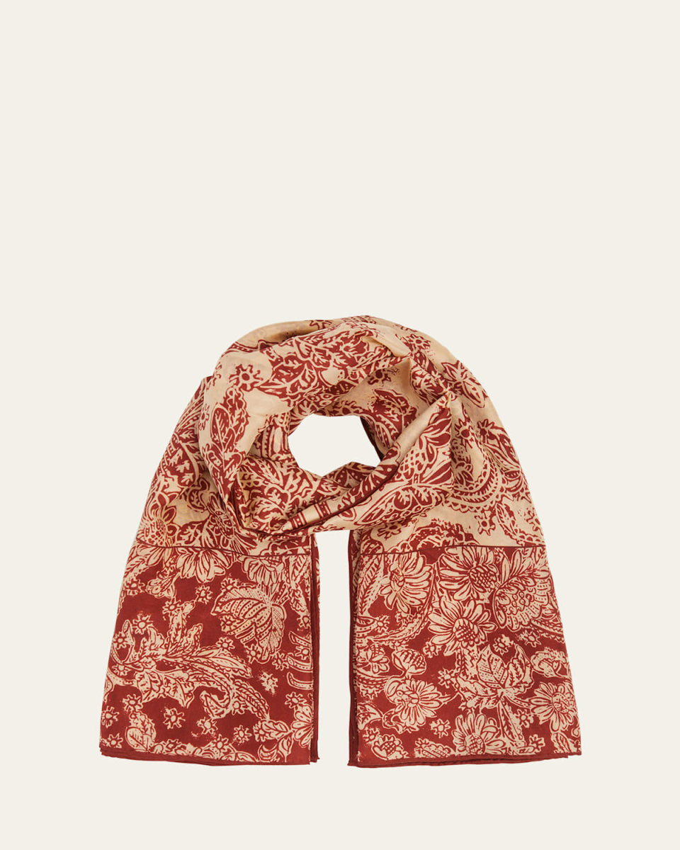 Botanic Habutai Maxi Scarf