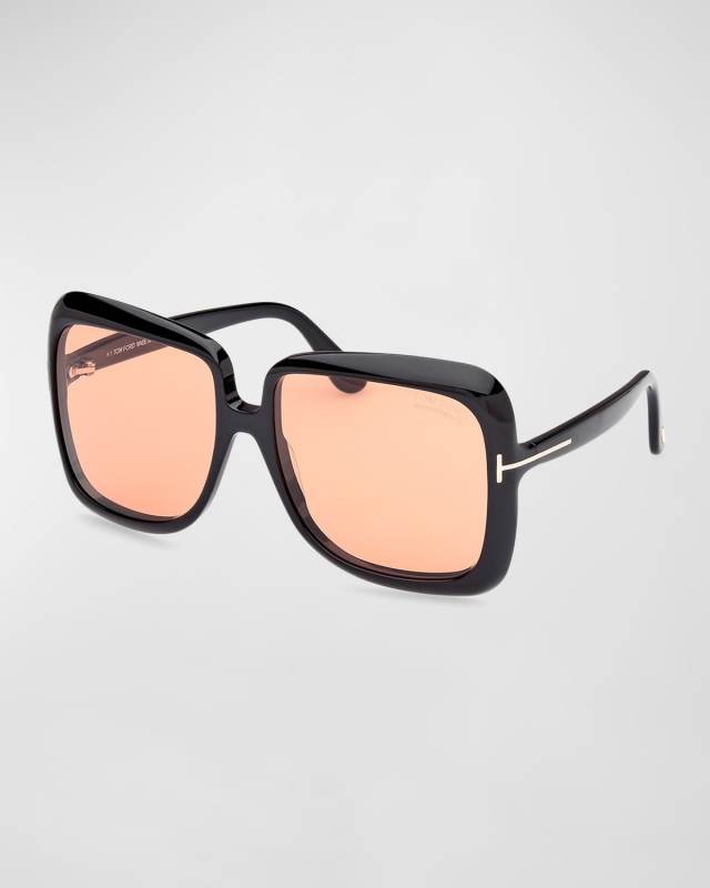 Lorelai Acetate Square Sunglasses