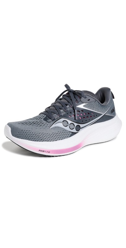Saucony Ride 17 Sneakers Cinder/Orchid