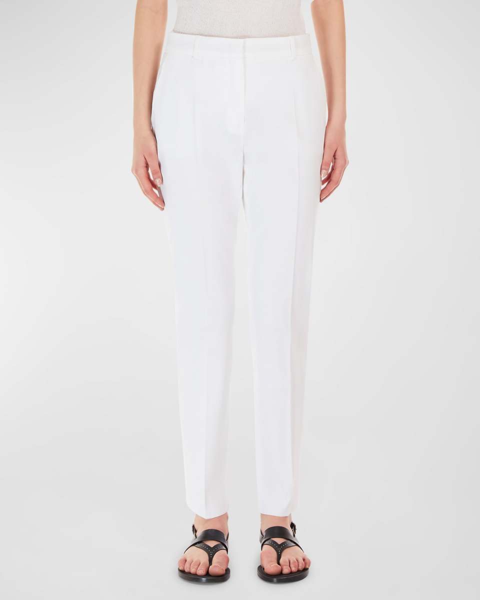 Stemma Cropped Cotton Gabardine Trousers
