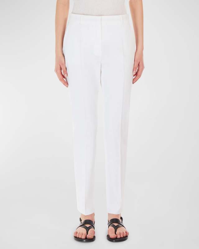 Stemma Cropped Cotton Gabardine Trousers