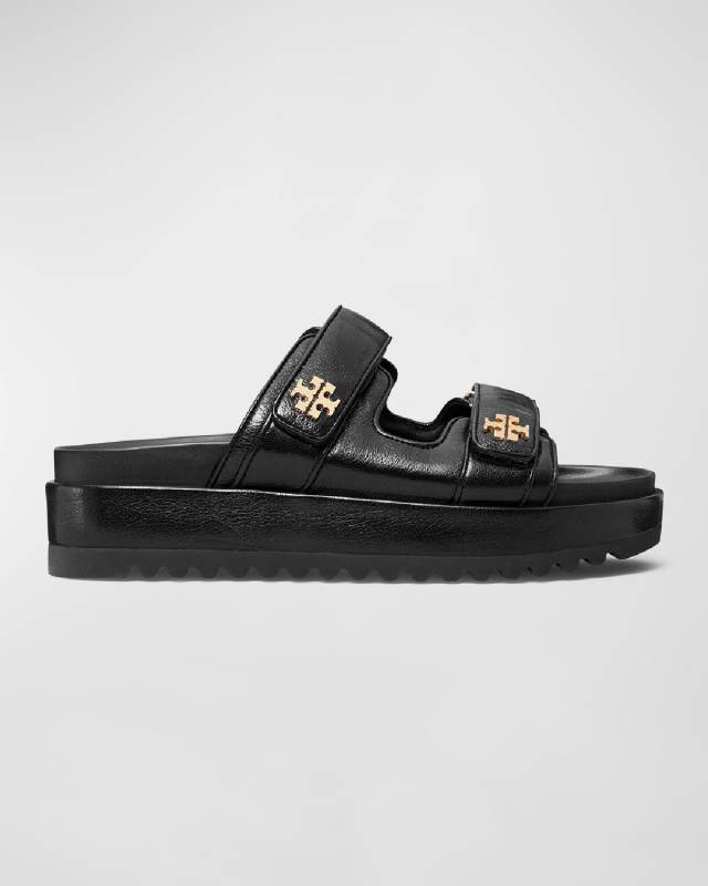 Kira Leather Dual-Band Sport Mule Sandals