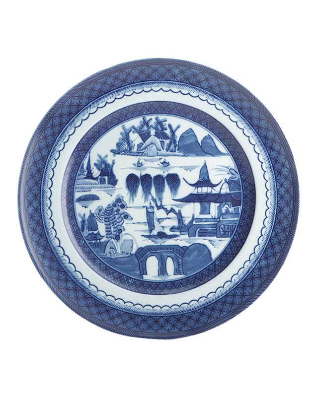 Blue Canton Dinner Plate