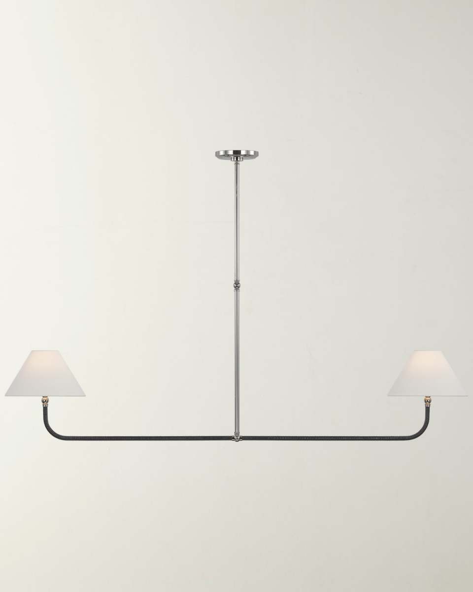 Basden 63" 2-Light Linear Chandelier by Chapman & Myers
