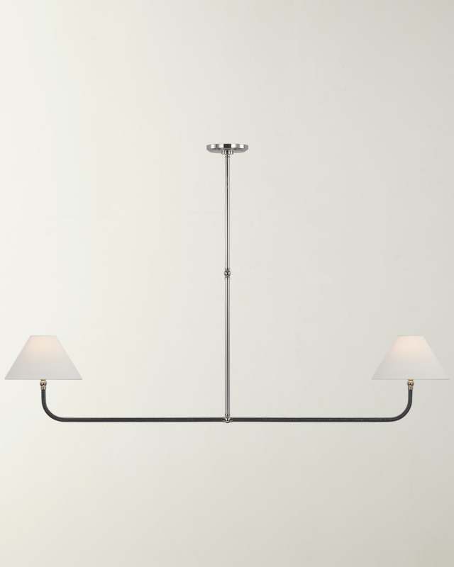 Basden 63" 2-Light Linear Chandelier by Chapman & Myers