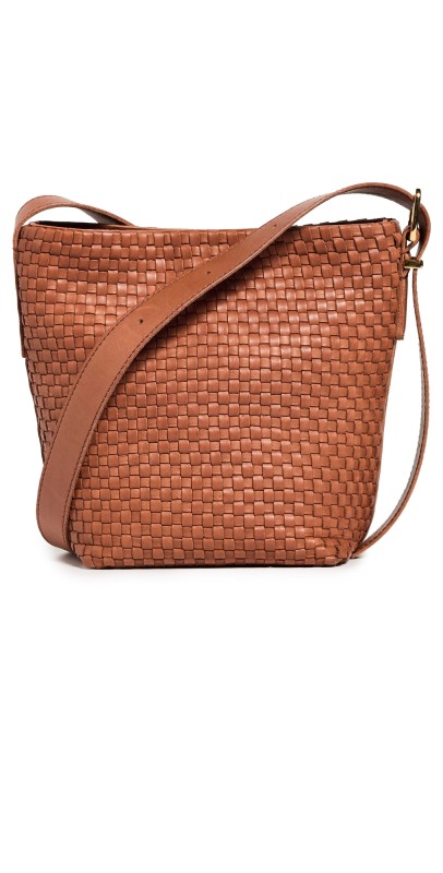 Madewell Essentials Mini Bucket Bag Warm Cinnamon