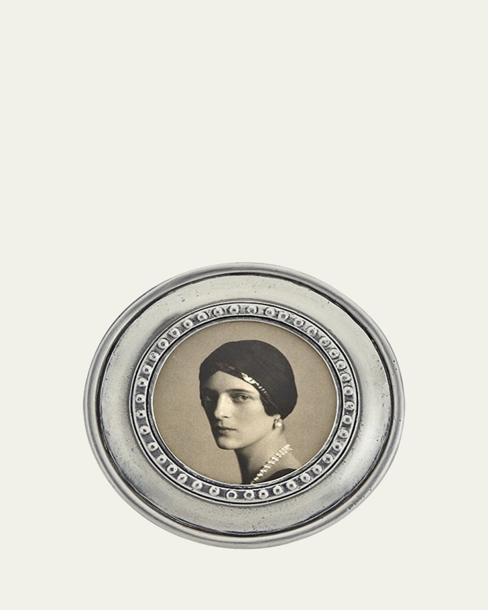 Small Veneto Round Frame