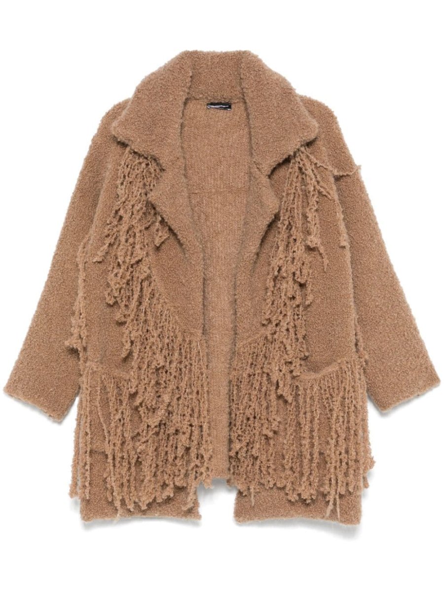 bouclé coat