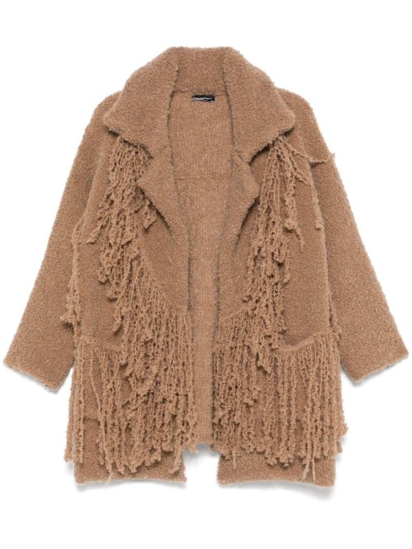 bouclé coat