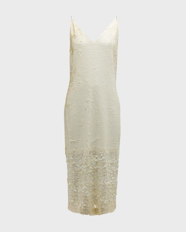 Perla Sequin Midi Dress