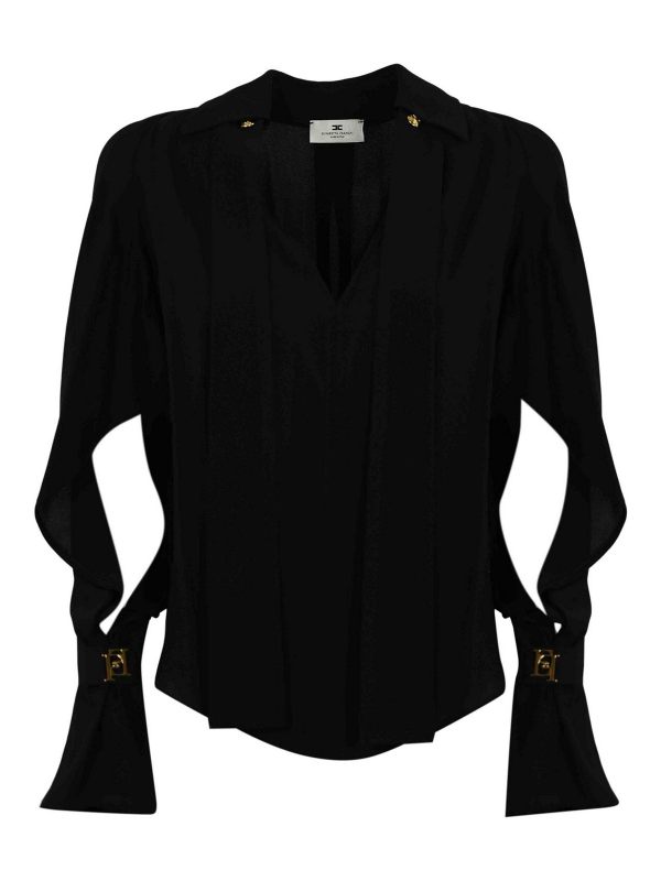 Elisabetta Franchi Blouse - Noir