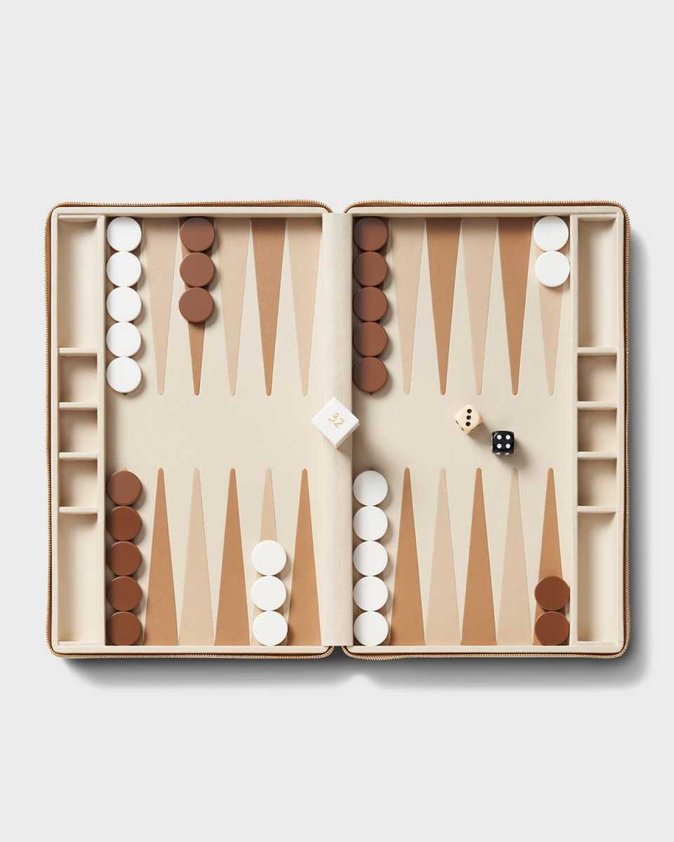 Enzo Travel Backgammon Set