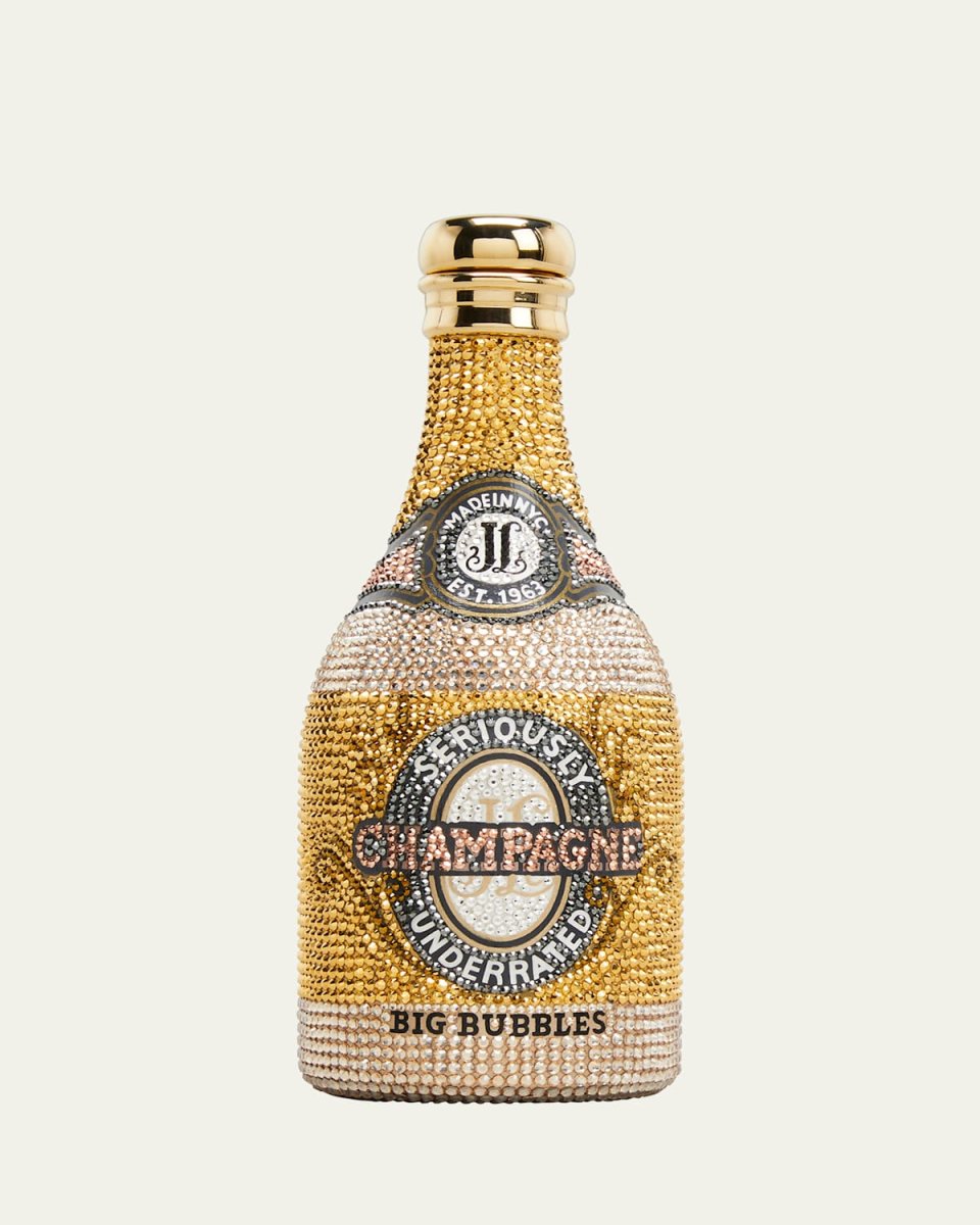 Big Bubbles Champagne Crystal Clutch Bag
