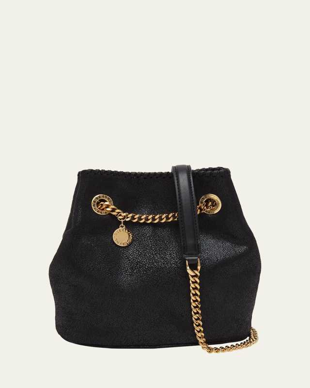 Falabella Vegan Leather Chain Bucket Bag