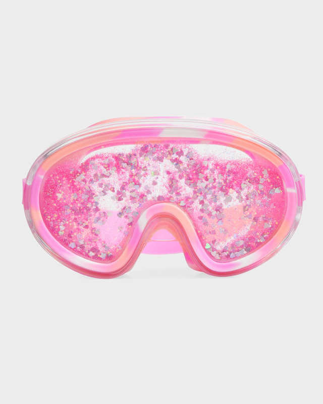Beach Life Glitter Confetti Swim Mask