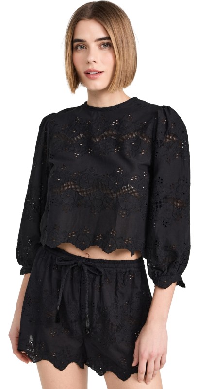 Natalie Martin Collection Lisa Top Geranium Midnight