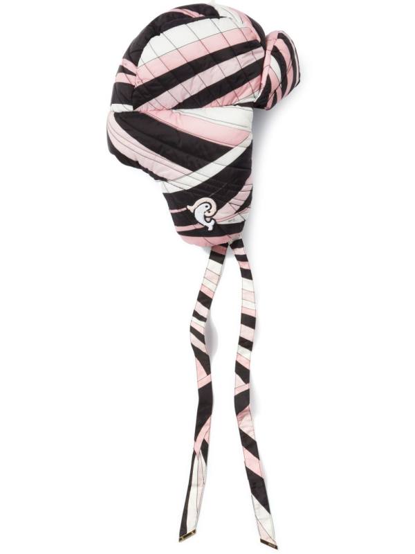 Iride-print hat