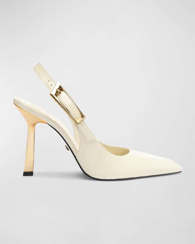 Ciara Patent Slingback Pumps