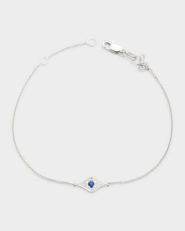 Mini Diamond Evil Eye Bracelet