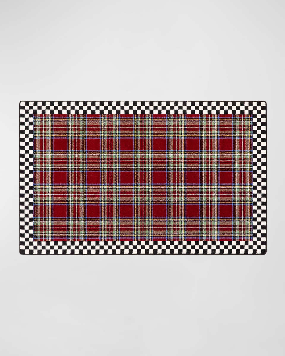 Stewart Tartan Rug, 8' x 10'