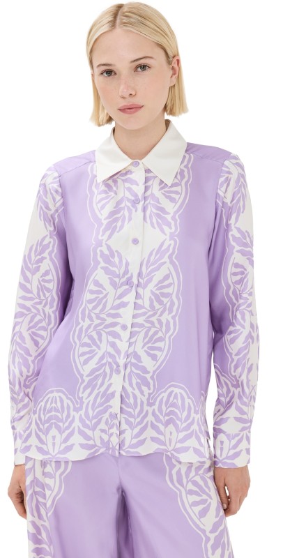 Figue Prudence Top Laurel Leaf Palest Purple