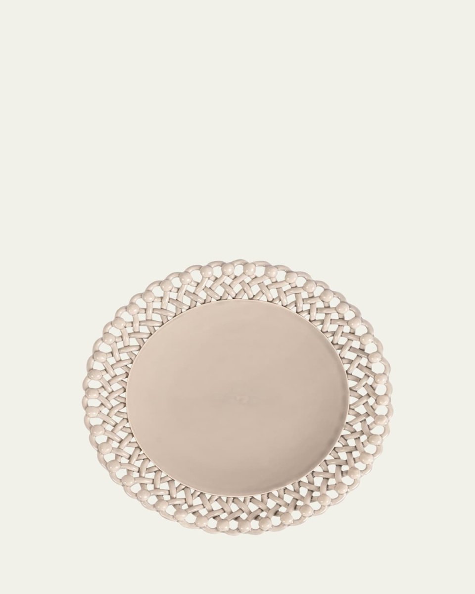 Woven Ceramic Plate