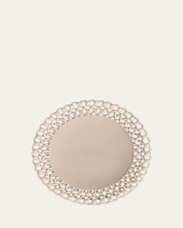 Woven Ceramic Plate
