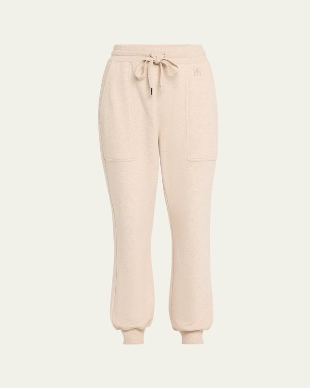 Calla Organic Cotton-Blend Jogger Pants
