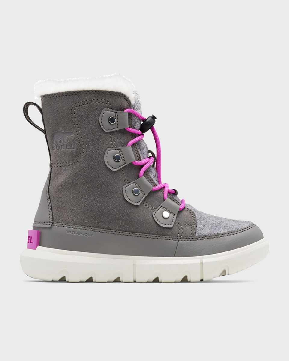 Kid's Exploder Water-Resistant Snow Boots