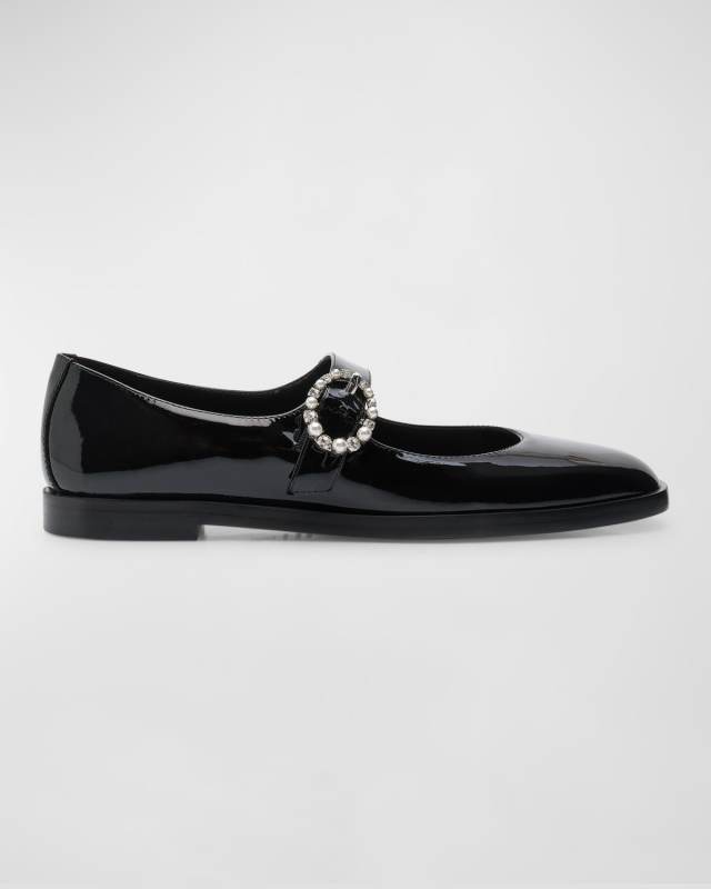 Loralei Patent Mary Jane Ballerina Flats