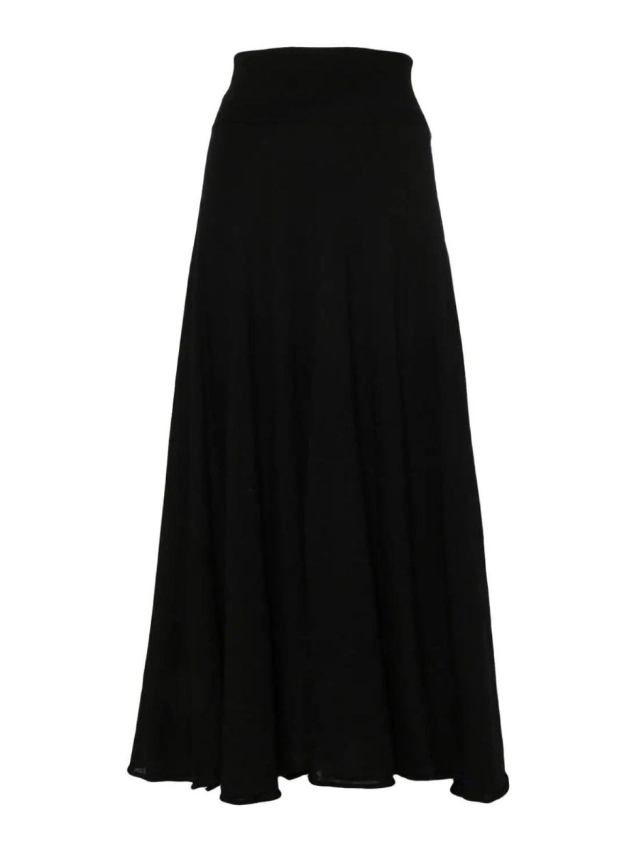 Extreme Cashmere Jupe Longue - Noir