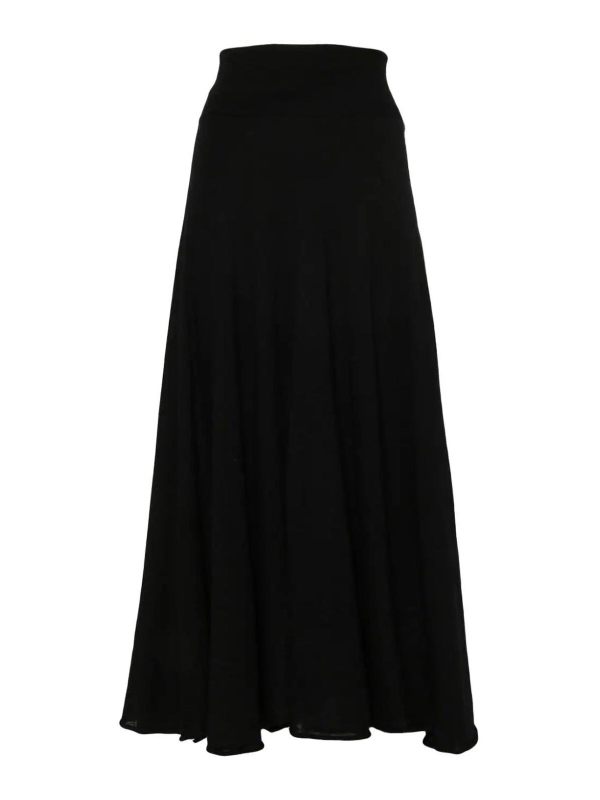 Extreme Cashmere Jupe Longue - Noir