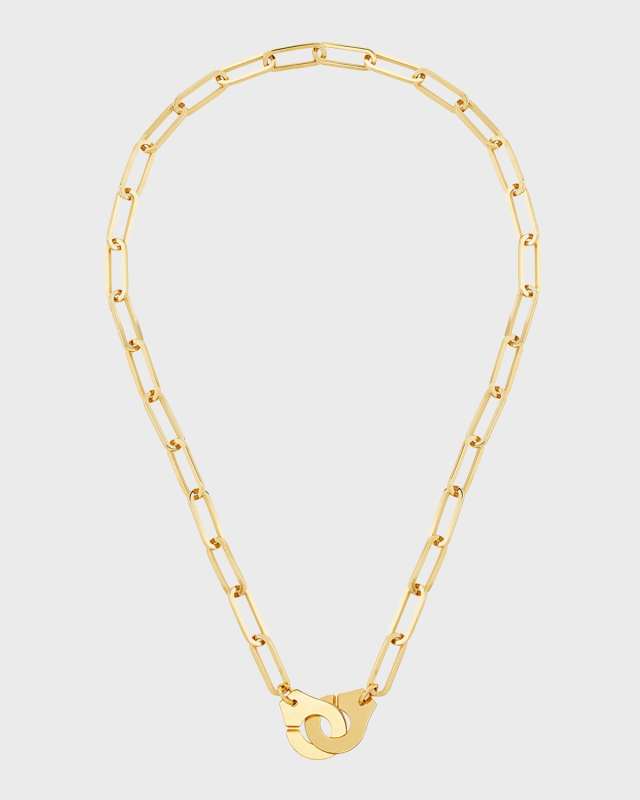 Yellow Gold Menottes R15 Extra-Large Chain Necklace