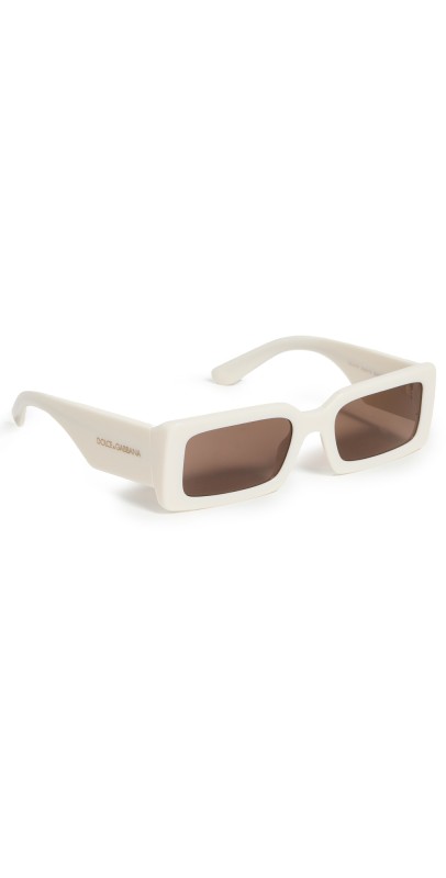 Dolce & Gabbana DG4416 Rectangular Sunglasses Full Beig