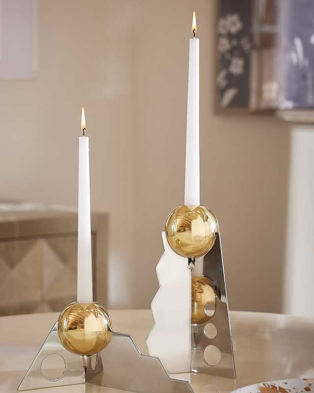 Lightning Tall Candle Holder