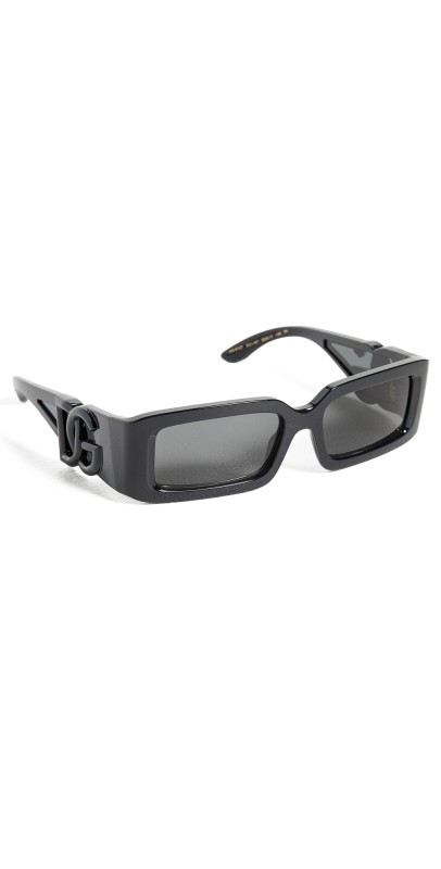 Dolce & Gabbana DG6197 Rectangular Sunglasses Black