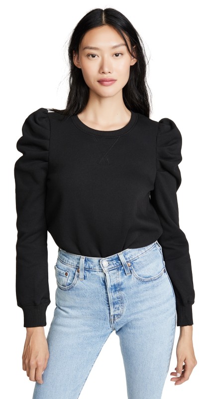 Rebecca Minkoff Janine Sweatshirt Ecru