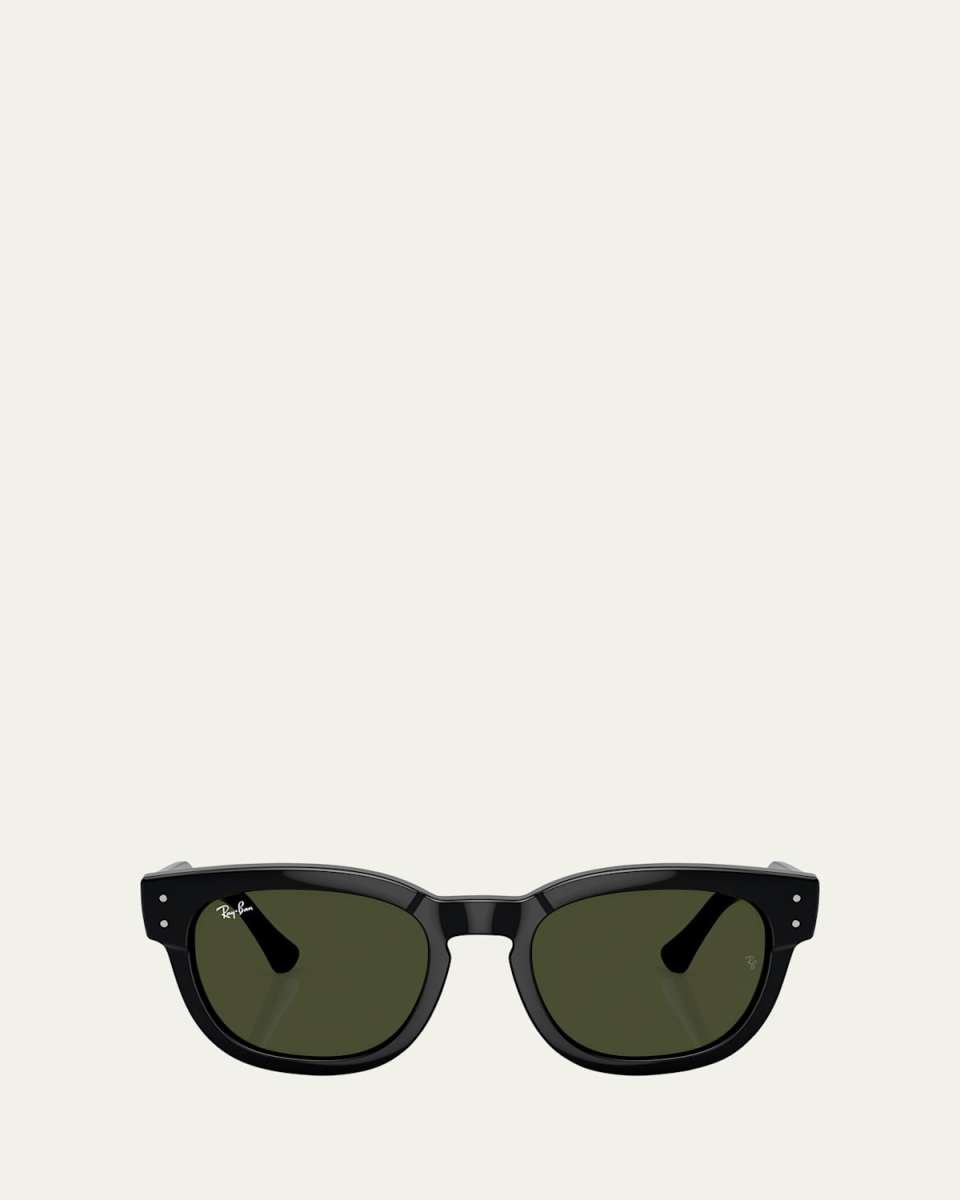 Mega Hawkeye Plastic Square Sunglasses, 53MM