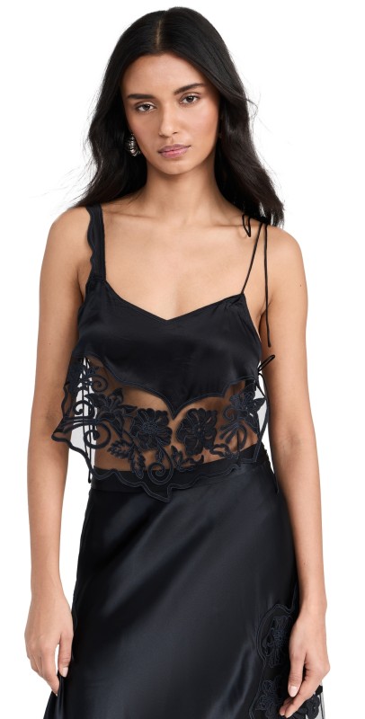 Ulla Johnson Romily Top Noir