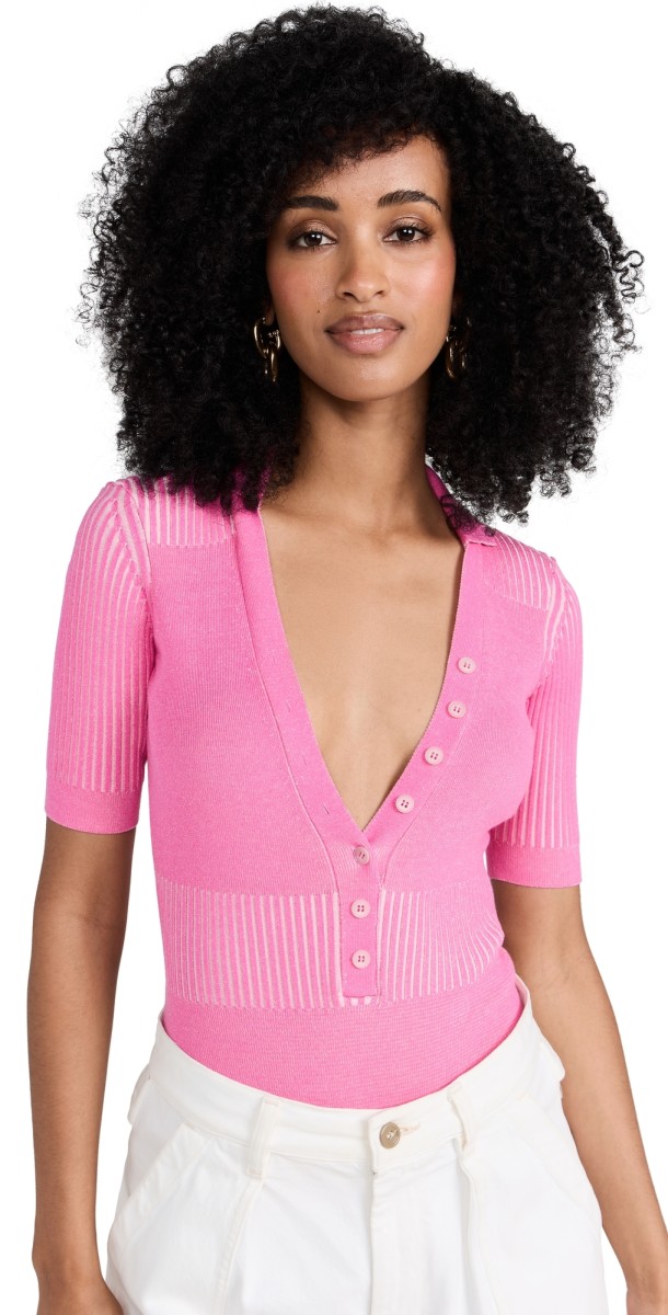 Jacquemus Le Yauco Bodysuit Pink