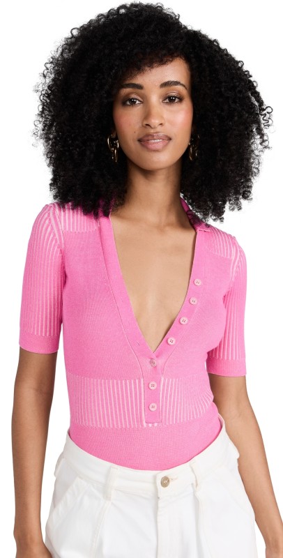 Jacquemus Le Yauco Bodysuit Pink