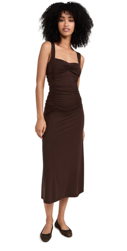 Reformation Suvi Knit Maxi Dress Mole