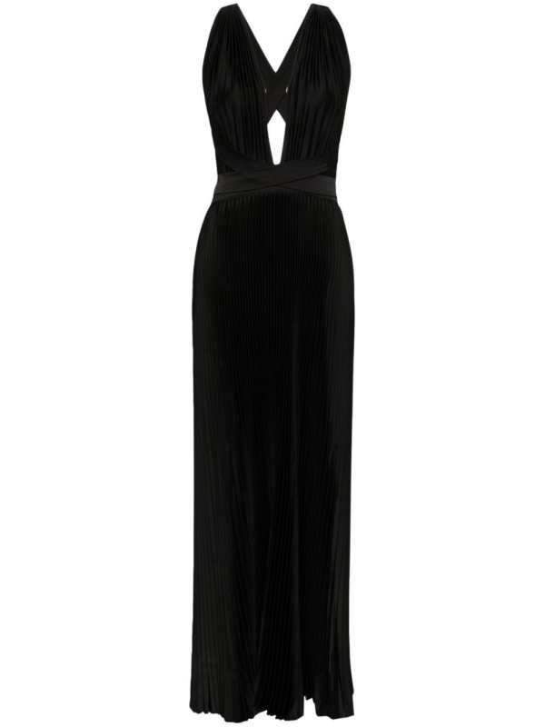 Moderniste full-length gown