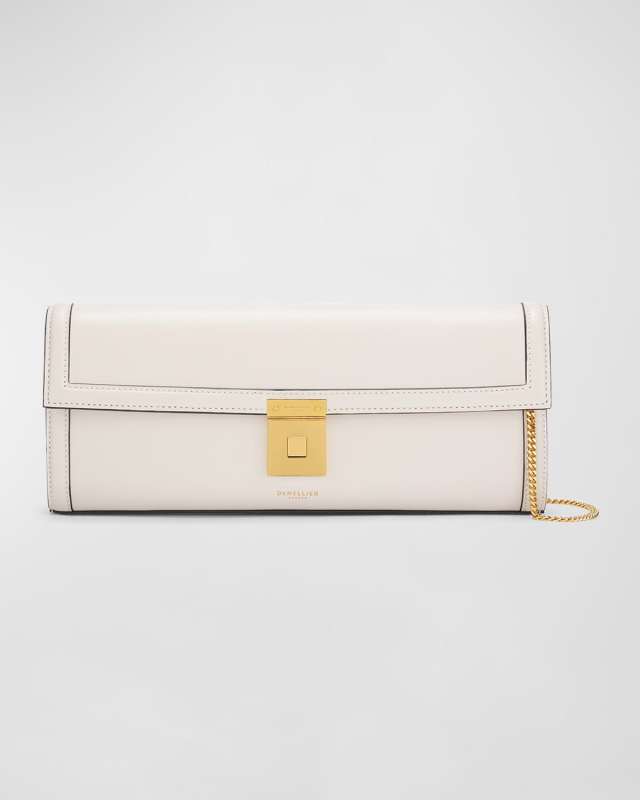 The Paris Flap Leather Clutch Bag