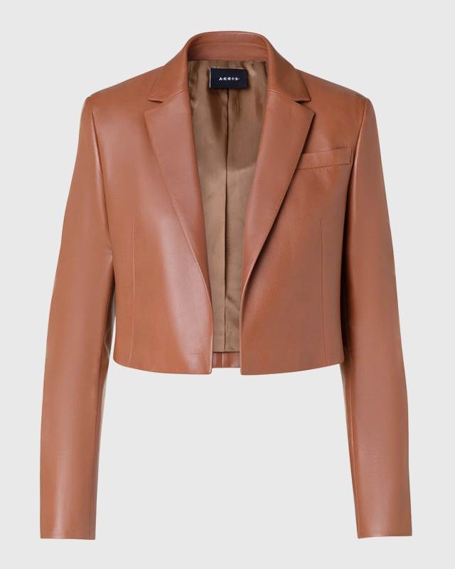 Gian Leather Short Jacket