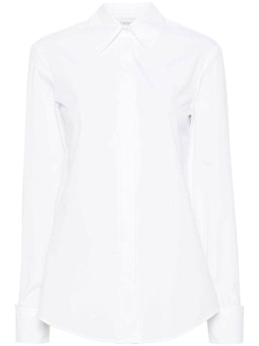 Oste cotton poplin shirt
