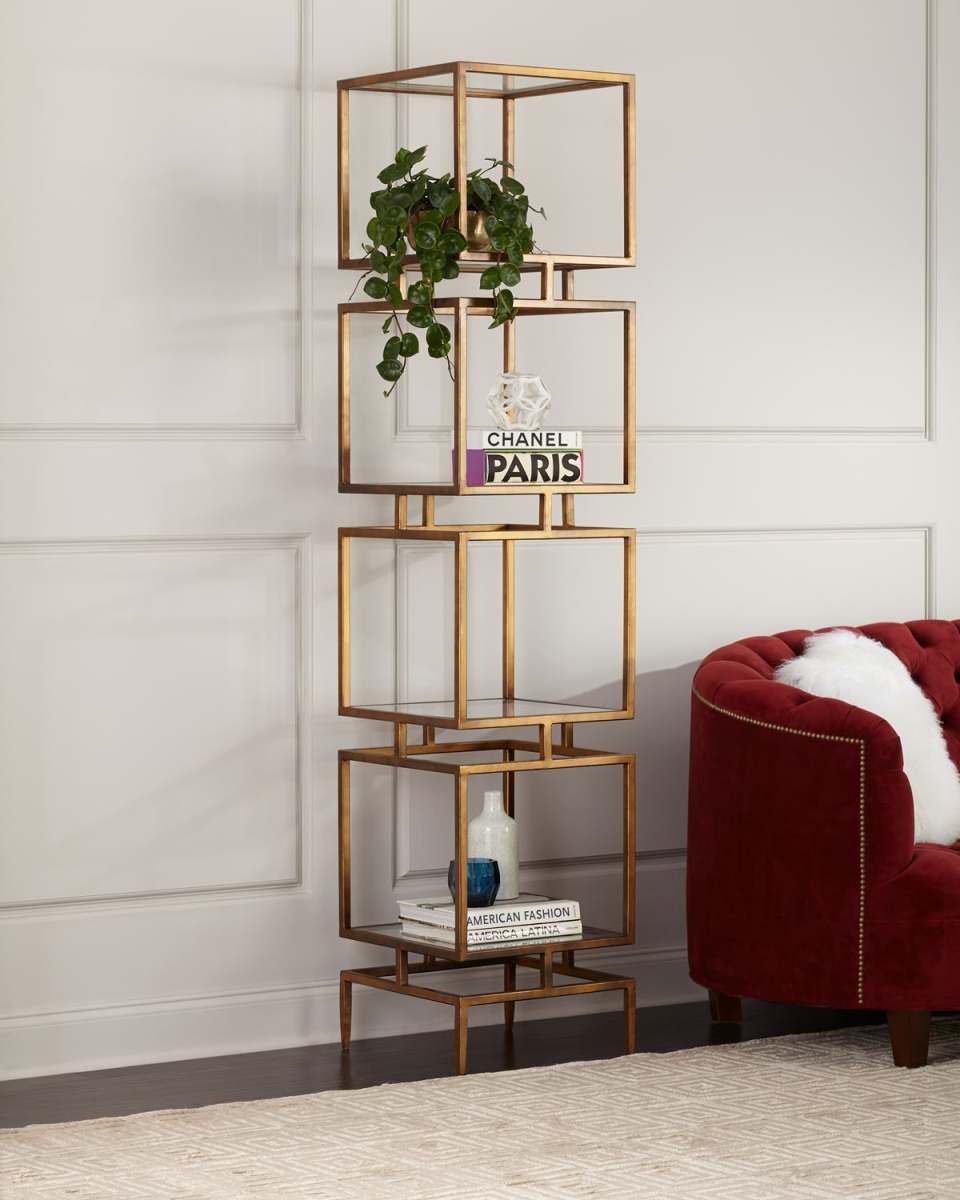 Modernist Cube Etagere